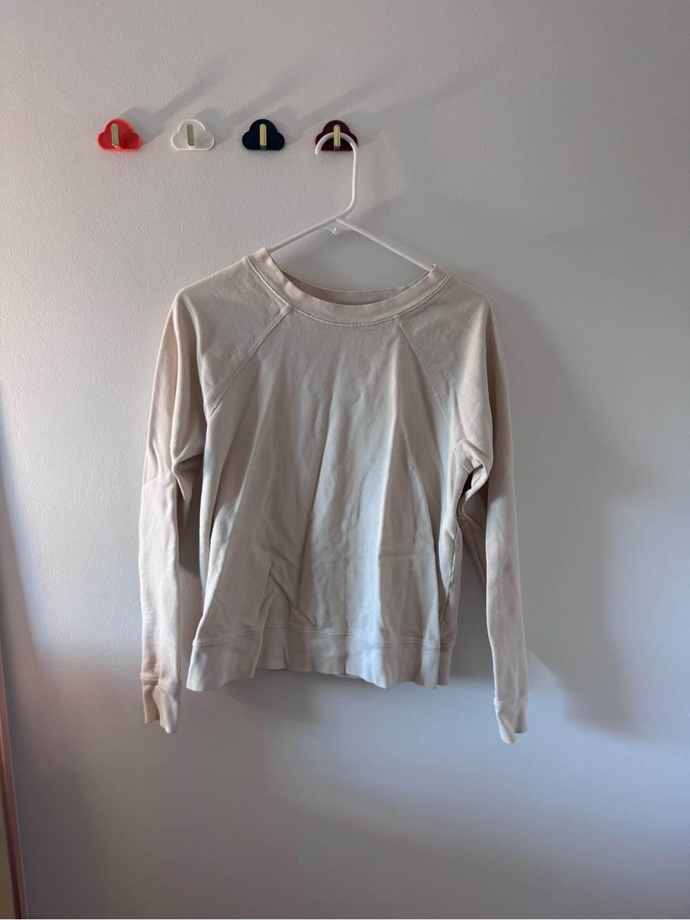 MATE the Label Cream Crewneck Pullover Set
